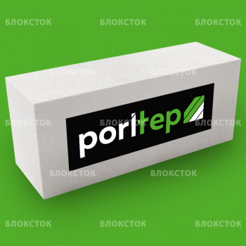 Пеноблоки стеновые Poritep Коломна 625х200х350, D600