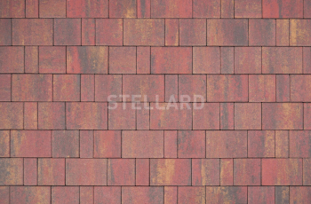 Тротуарная плитка Stellard Новый город Color mix Закат 60