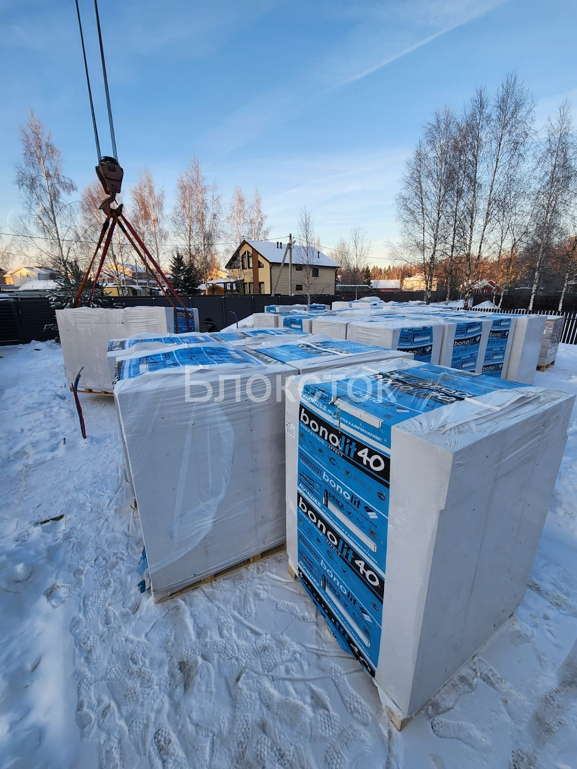 Пеноблоки стеновые Грас-Бонолит 625x200x400, D400