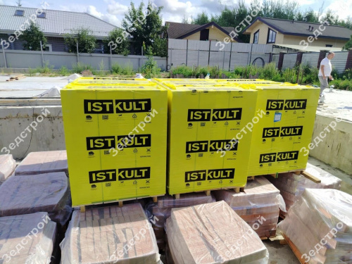 Газобетонные U-блоки (П-блоки) Istkult 500х250х300, D500